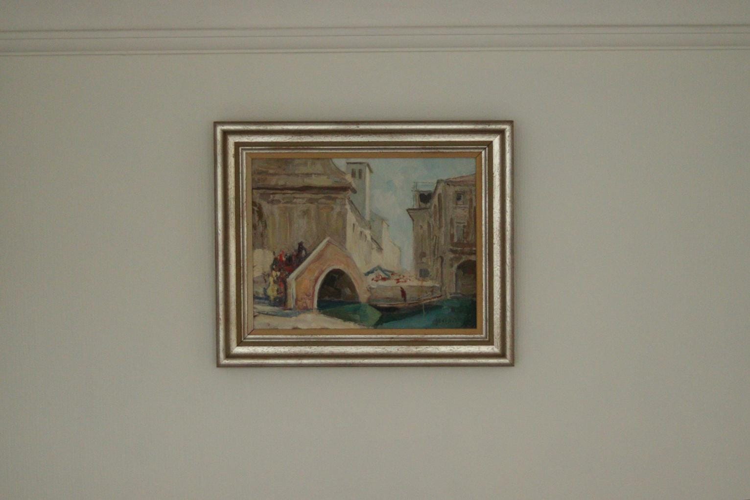 “Venice Scene” by Knut Norman