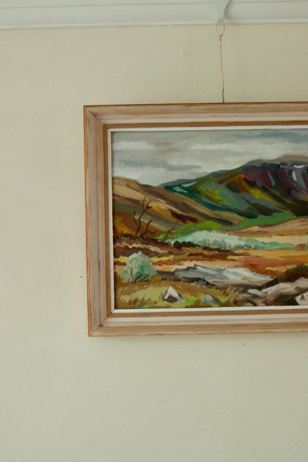 "Landscape with Mountain" A Woxberg