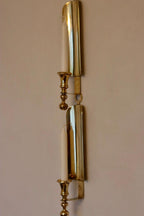 Pair of Mid-Century Swedish Brass Sconces