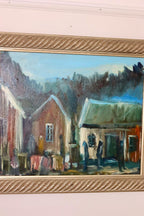 "Cabins at Dusk"- by Göte Lundberg