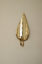 SINGLE Mid Century Swedish Brass Sconce