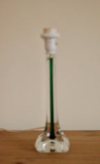 Vintage Glass table lamp by Hannelore Dreutler, Studio Åhus, Sweden, 1990's
