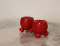 Pair of Small Dala Candle Holder