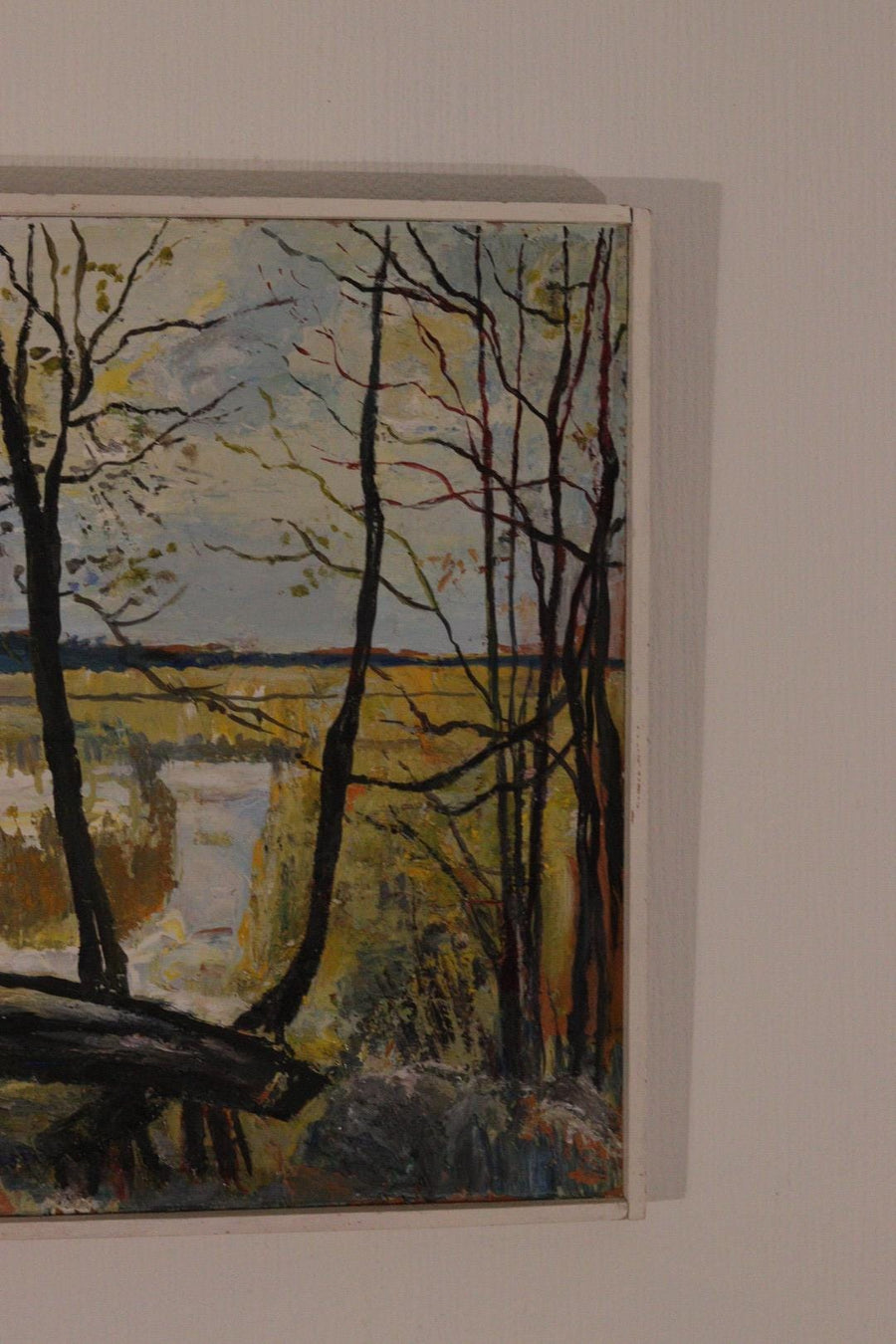 “Landscape with Trees” by Harry Sahlin