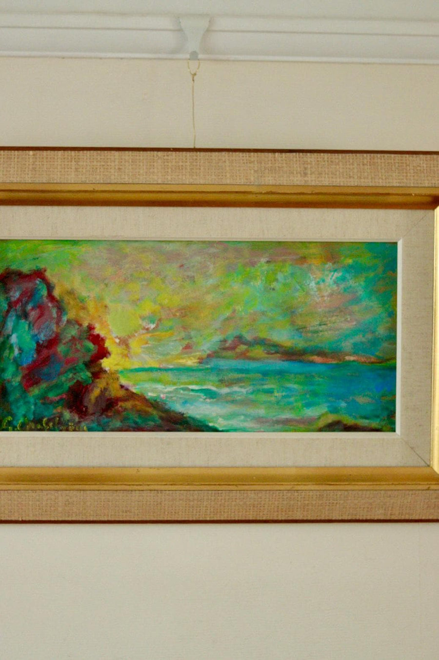 “Evening by the Sea” by GUSTAF GRAFSTRÖM