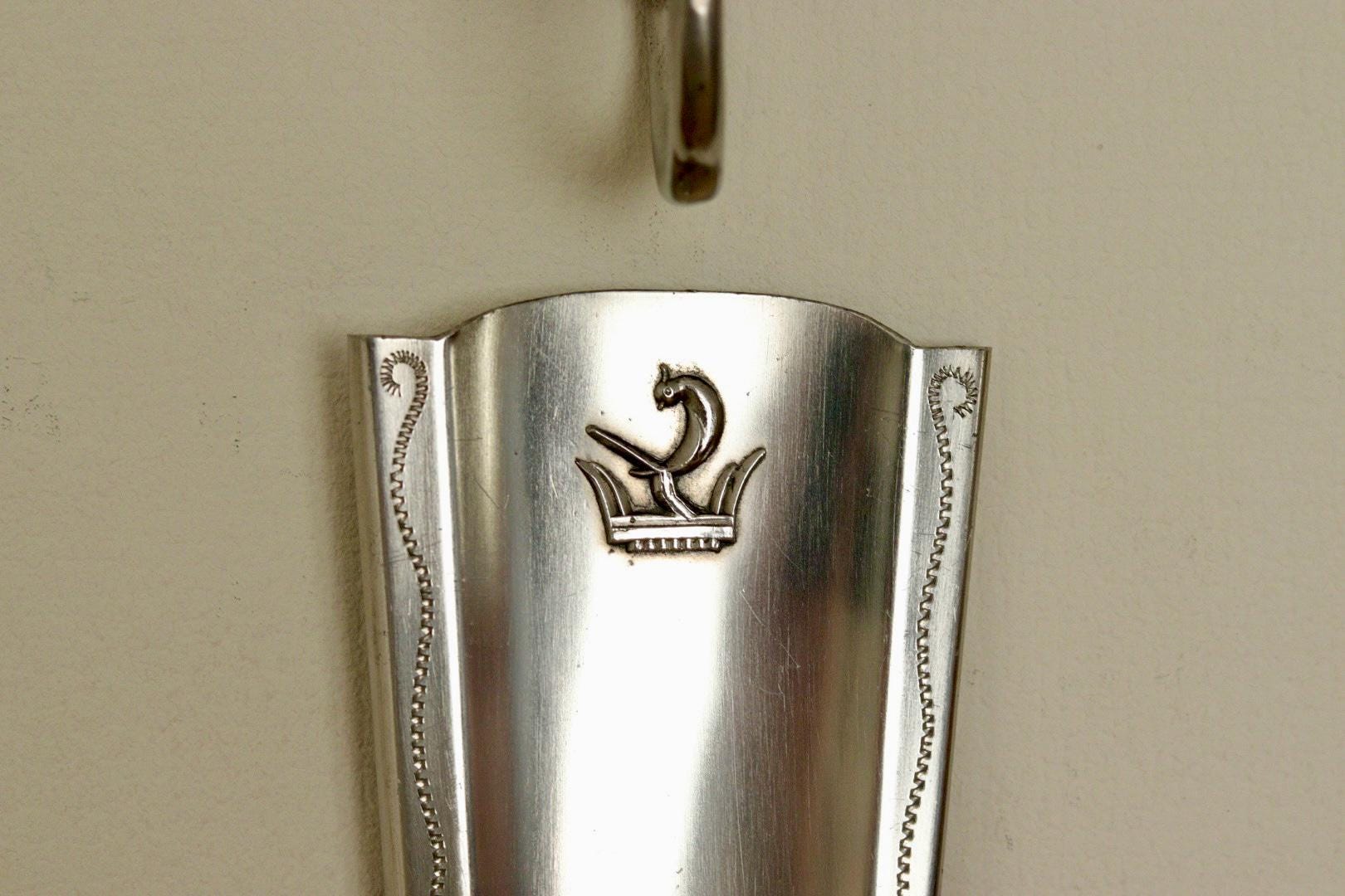 Pair of Mid Century Swedish Pewter Sconces