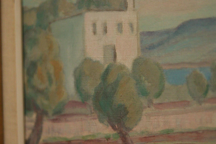 “Landscape with Buildings” by Erik Ulfonberg