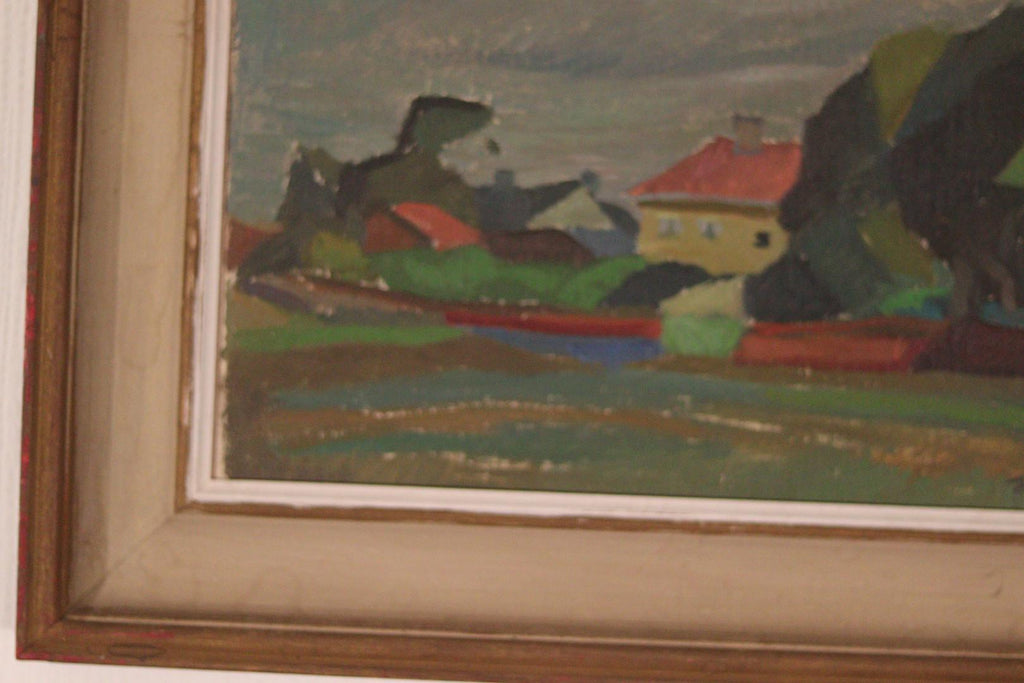 “Landscape with House” by Juho Suni