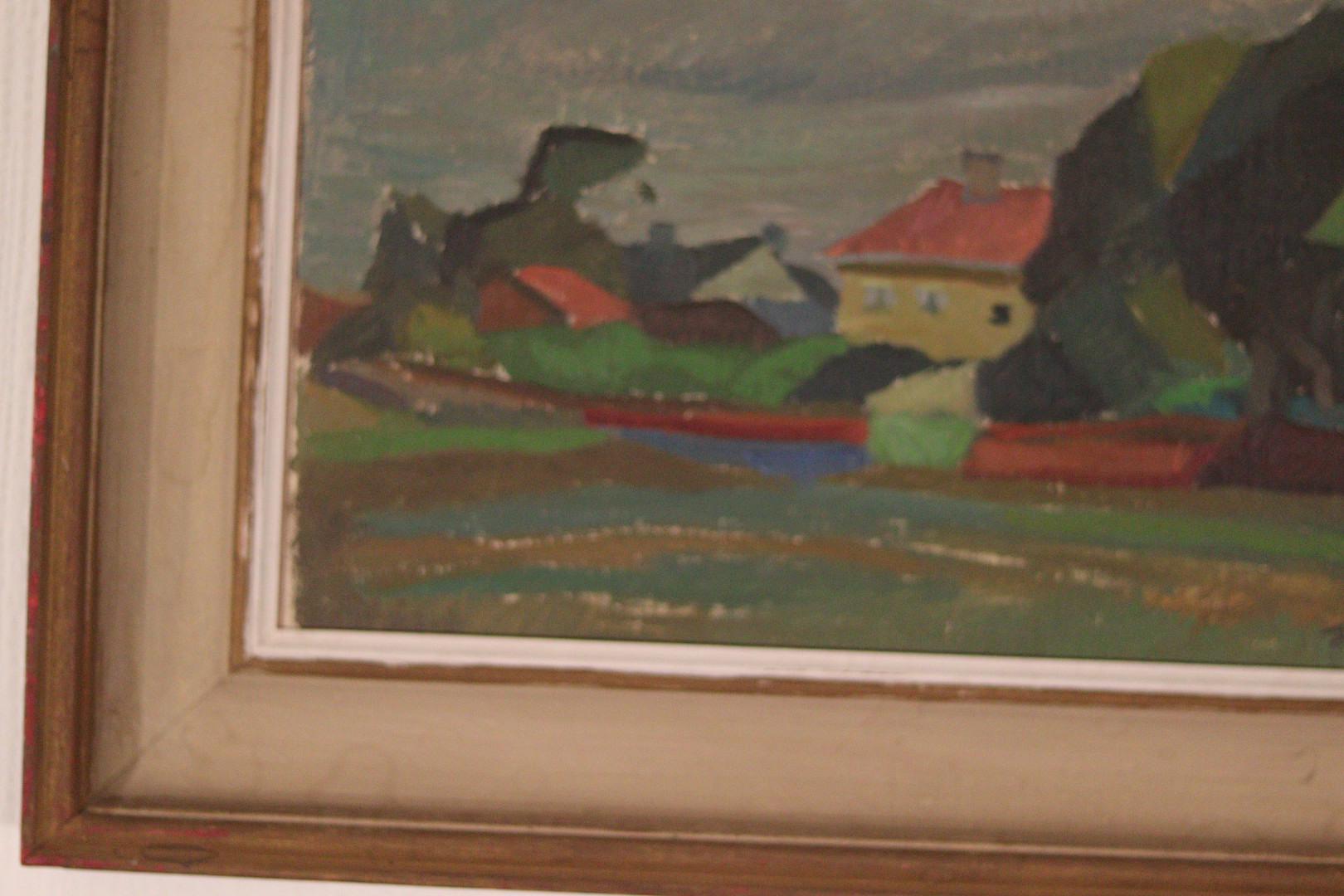 “Landscape with House” by Juho Suni