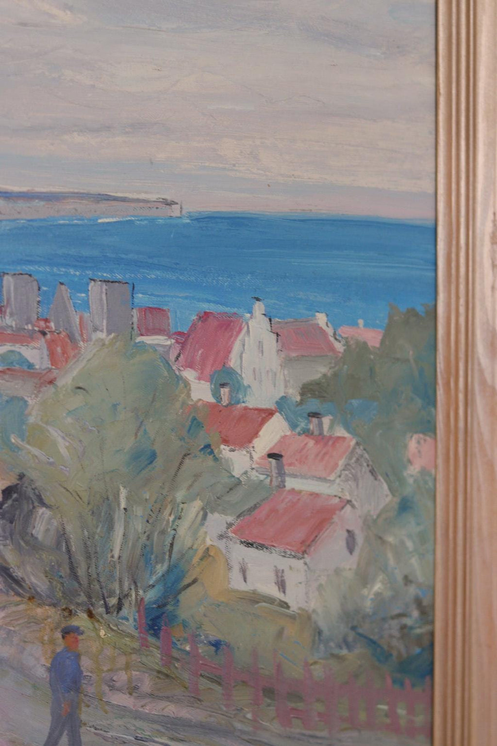 “Village Scene II” by E. R. Olsson