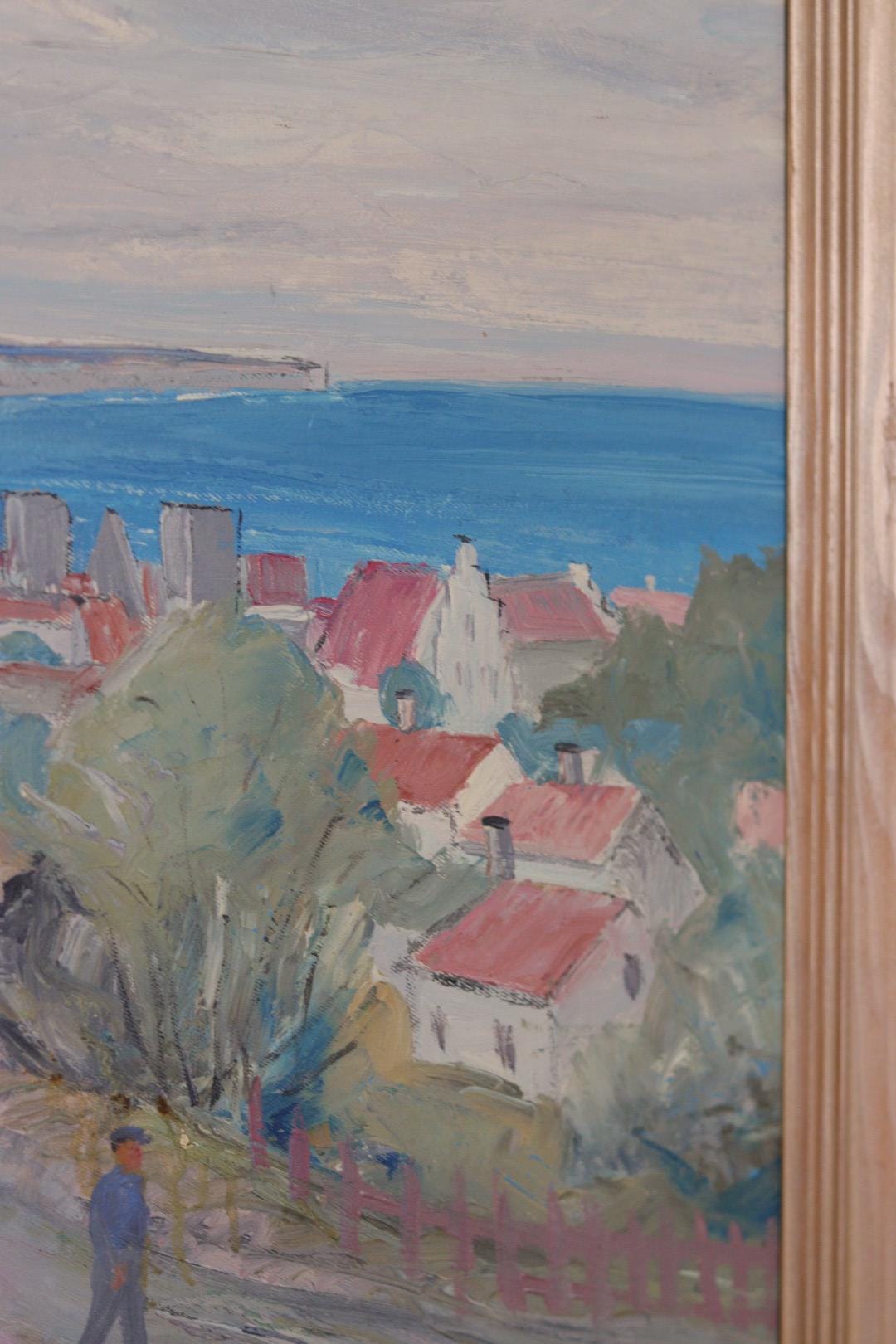 “Village Scene II” by E. R. Olsson