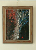 Mid-20th Century Original Oil on Panel – The Tree