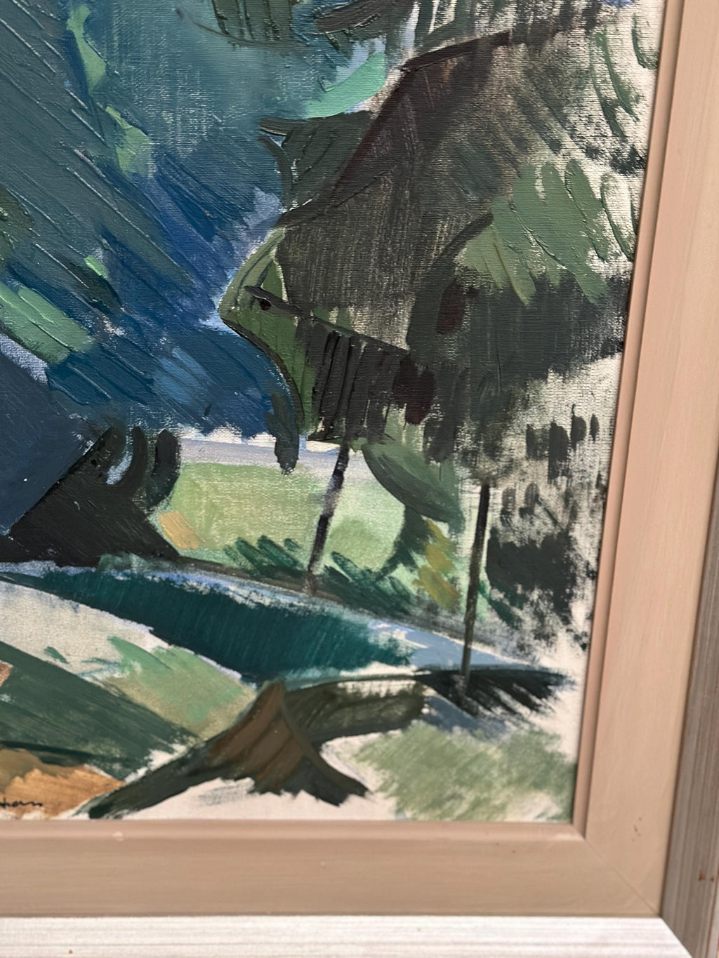 “Abstract Forest” by Gustav‑Adolf Johansson