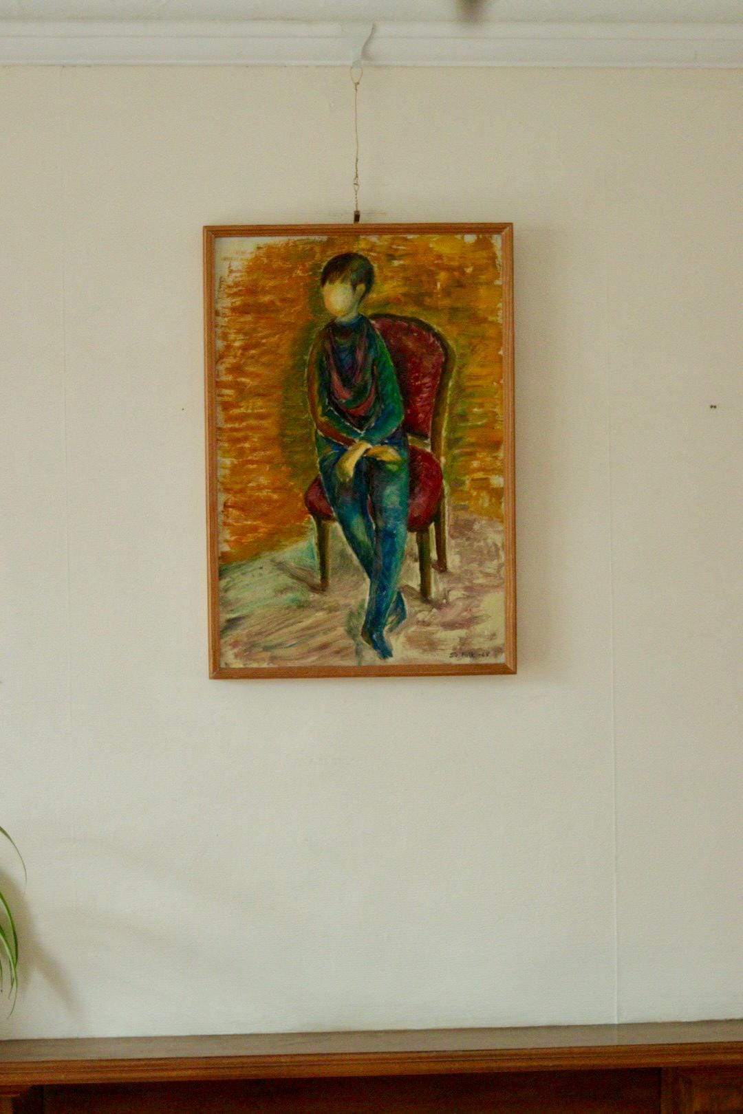 "Sitting Woman" Sir Falk 68