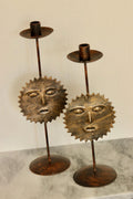 Vintage Sun Candleholders