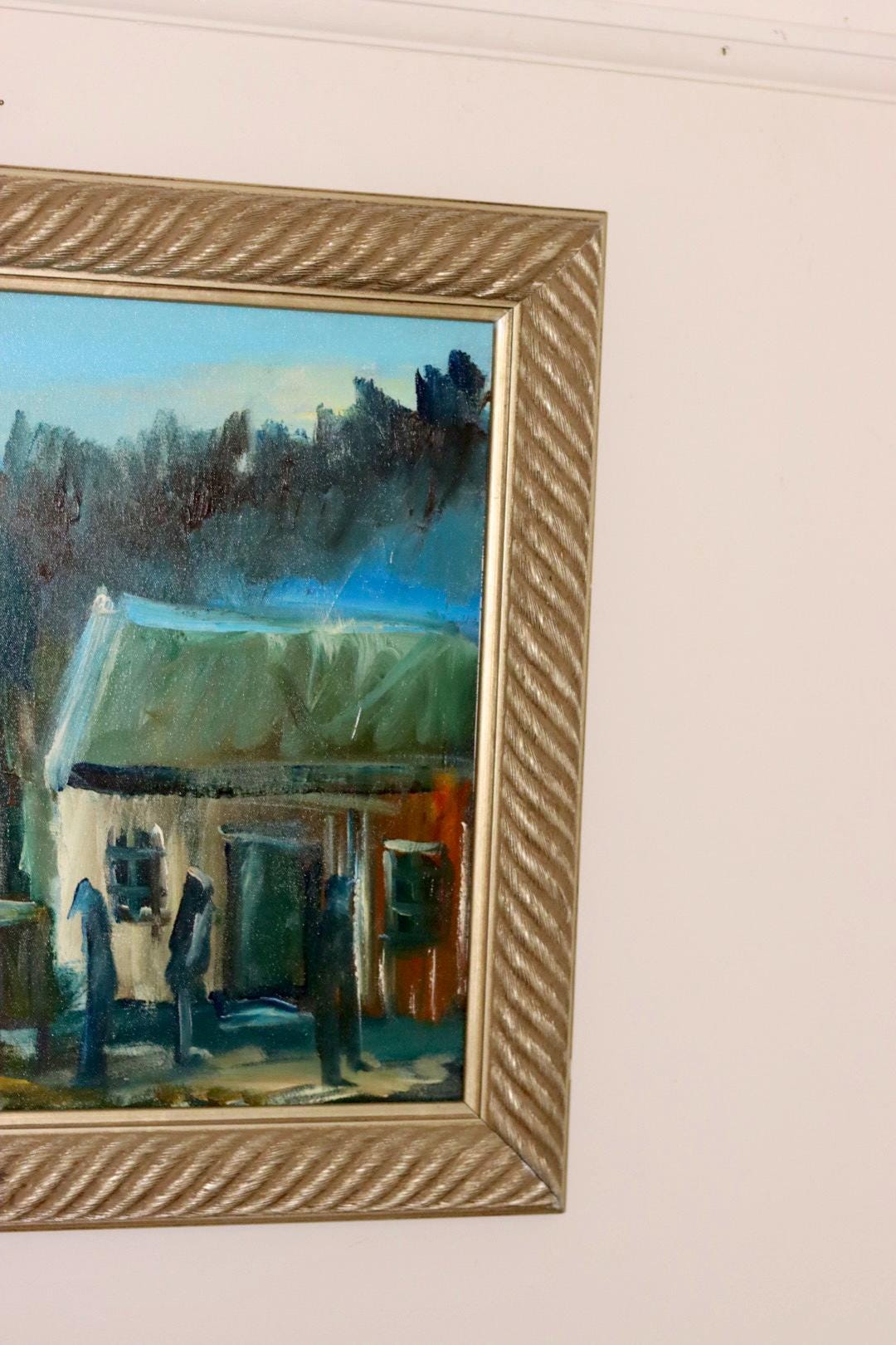 "Cabins at Dusk"- by Göte Lundberg