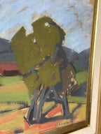“Landscape with Tree” by Uno Lindberg