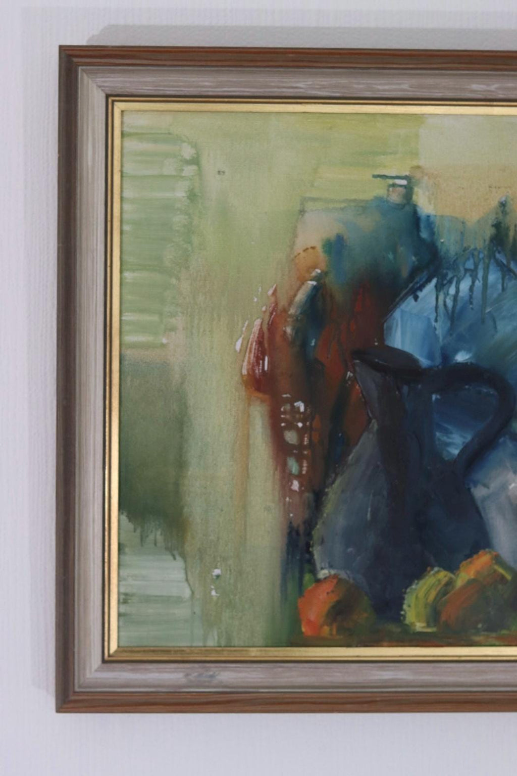 Original Swedish Oil on Canvas – “Vibrant Still Life”