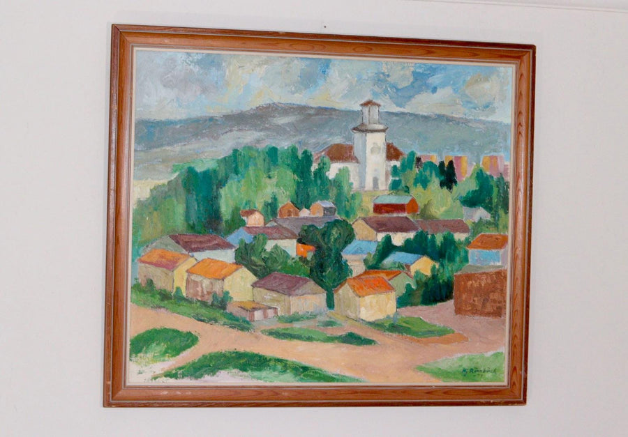 "Village" by Hjalmar Rönnbäck