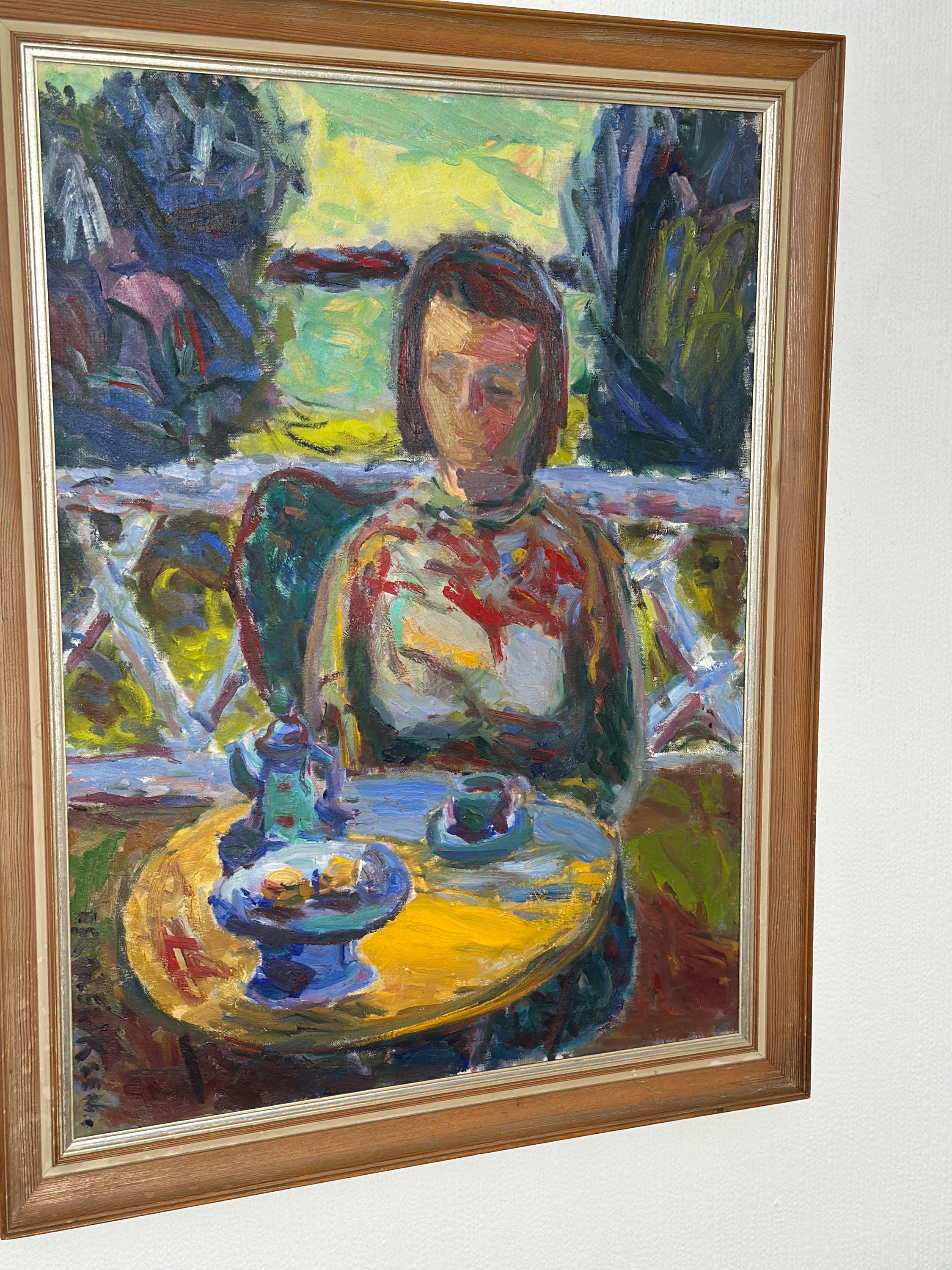 “Café Scene” by Bertil Eriksen