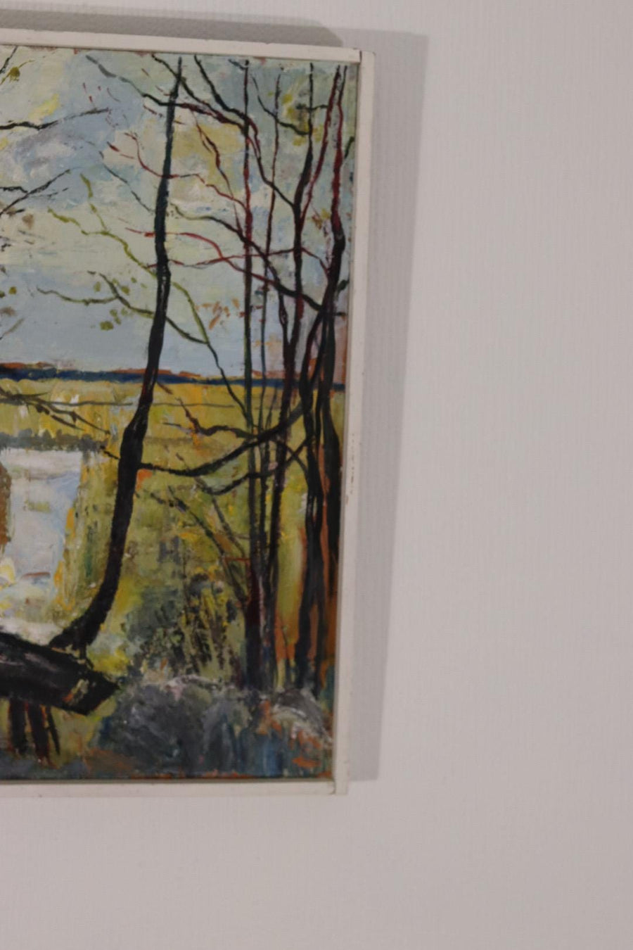 “Landscape with Trees” by Harry Sahlin