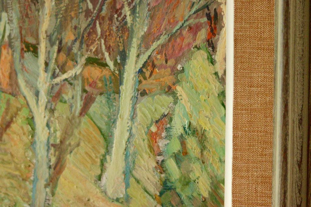 Original Swedish Oil on Panel – “Autumn Landscape”