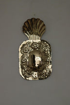 Large Mid-Century Swedish Brass Sconces