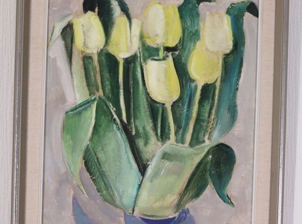 “Yellow Tulips” by Hans Ripa