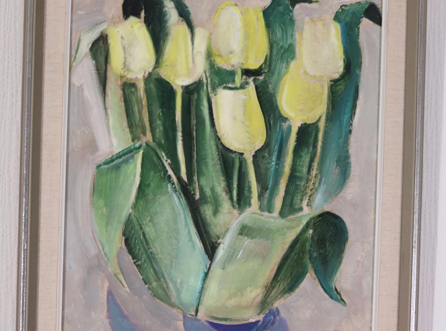 “Yellow Tulips” by Hans Ripa