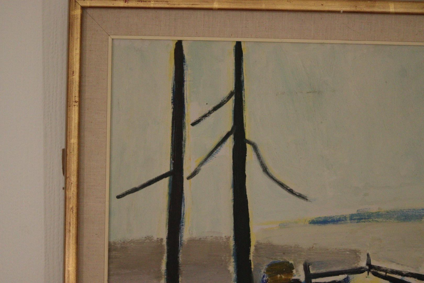 “Winter Day in the Garden” by Kåge Liefwendal 1960s