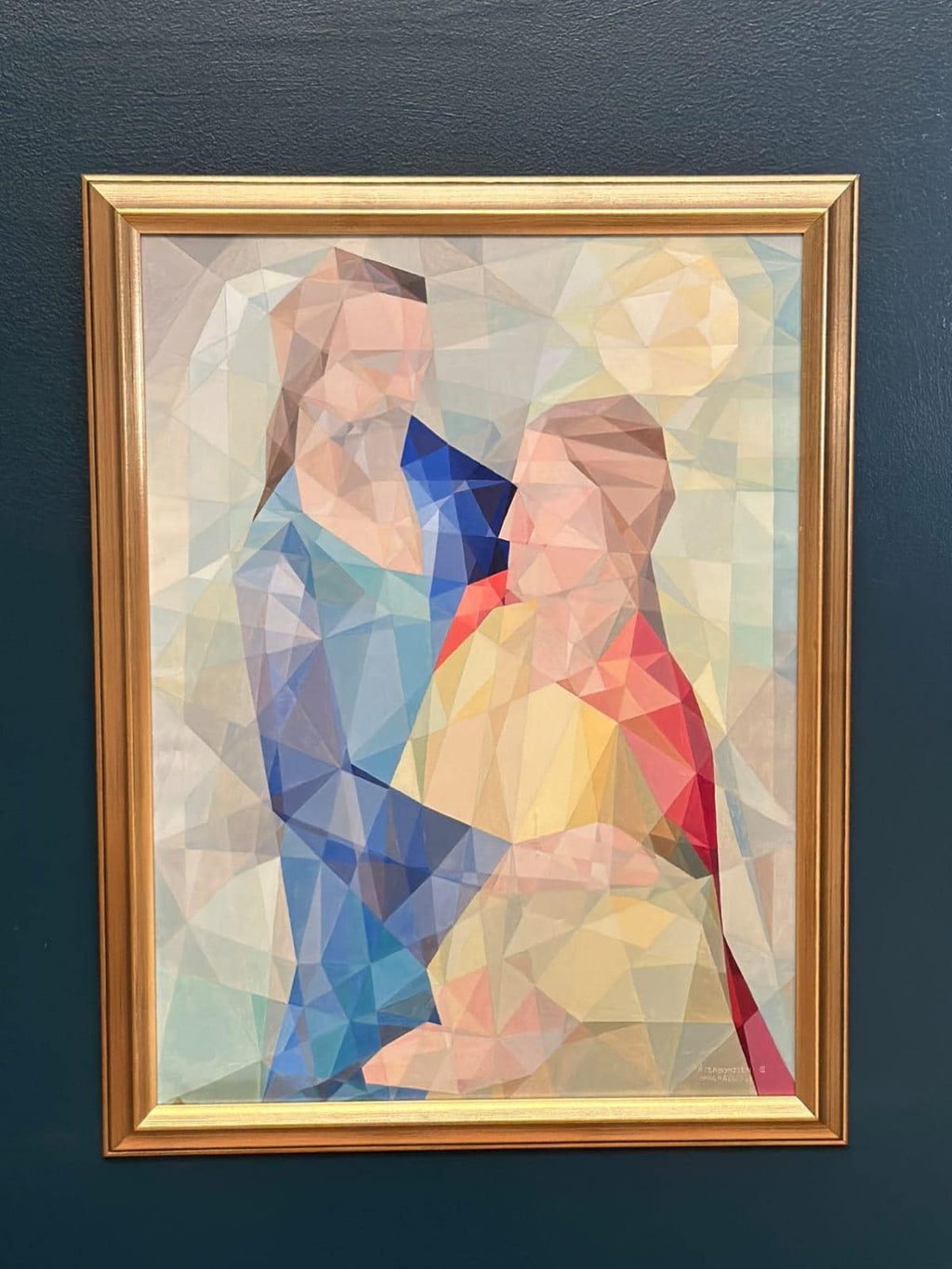 “Cubist Figures” by Folke Skoghäll