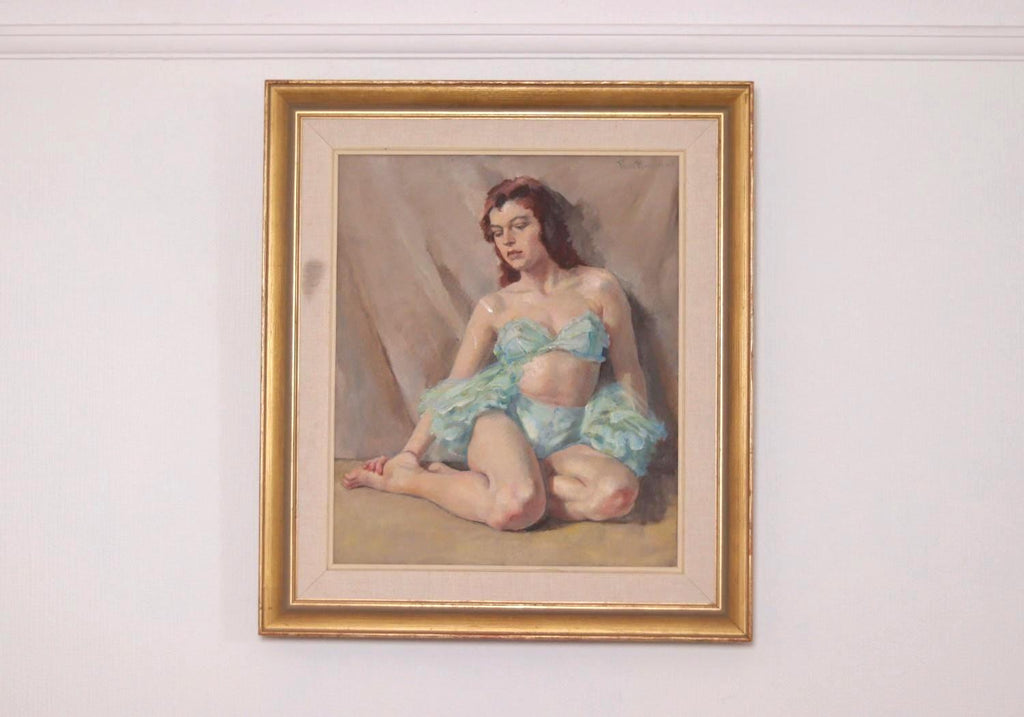 “Woman Portrait” by Philippe de Rougemont