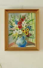 “Still Life Flowers” by Hilding N
