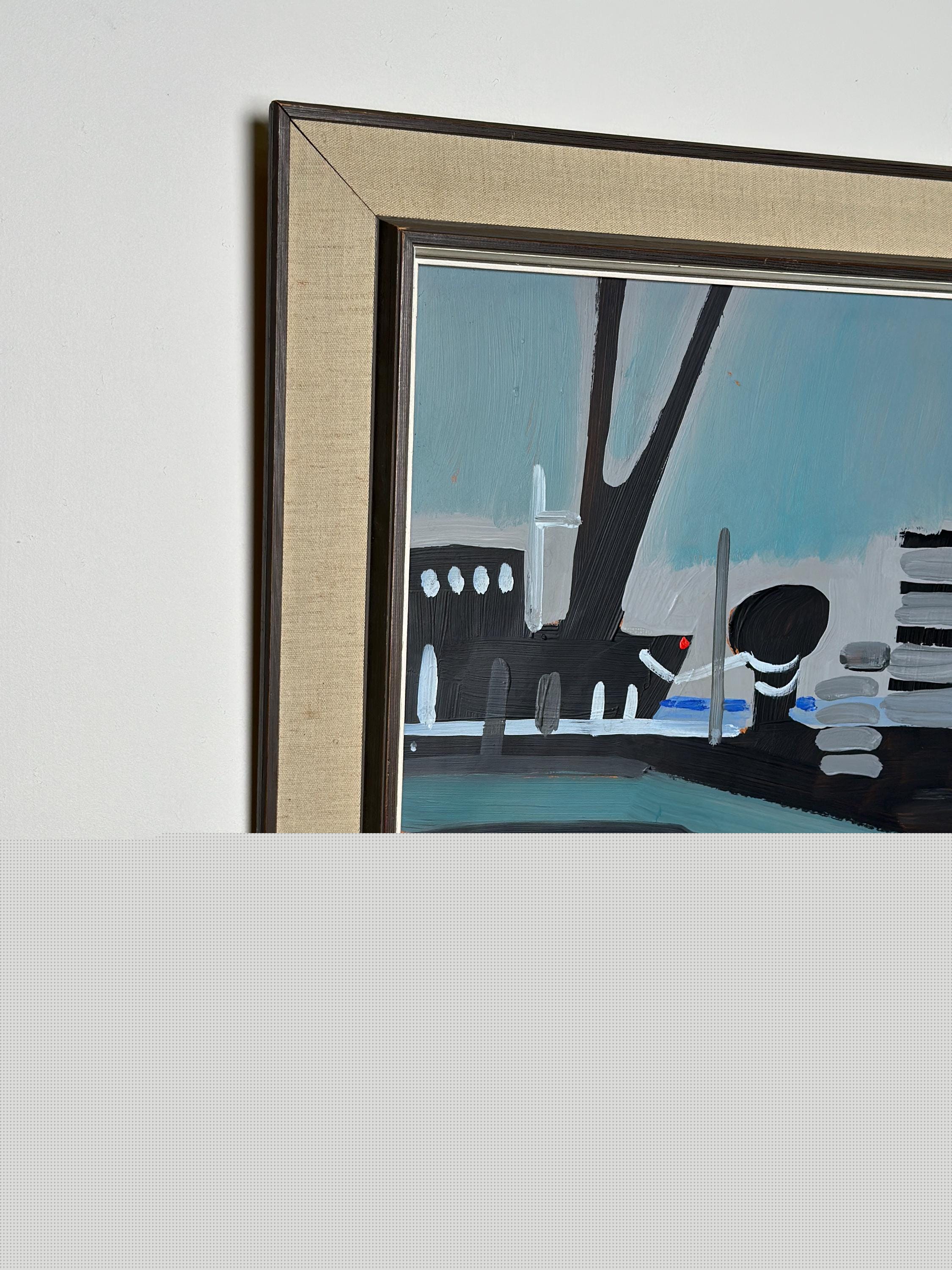 “Midnight Harbour” by BERTIL SJÖBERG