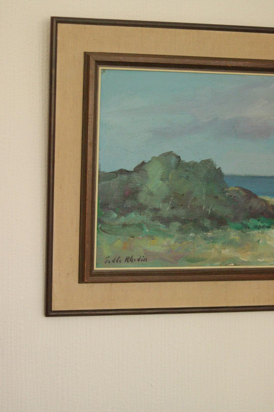 “Hallands Kust” by T. Rhodin, 1980