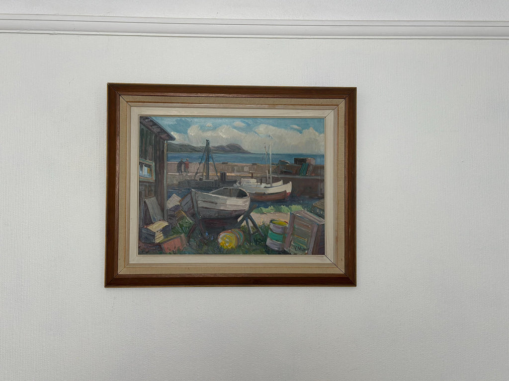 “Boats in Port” by Eskil Skans