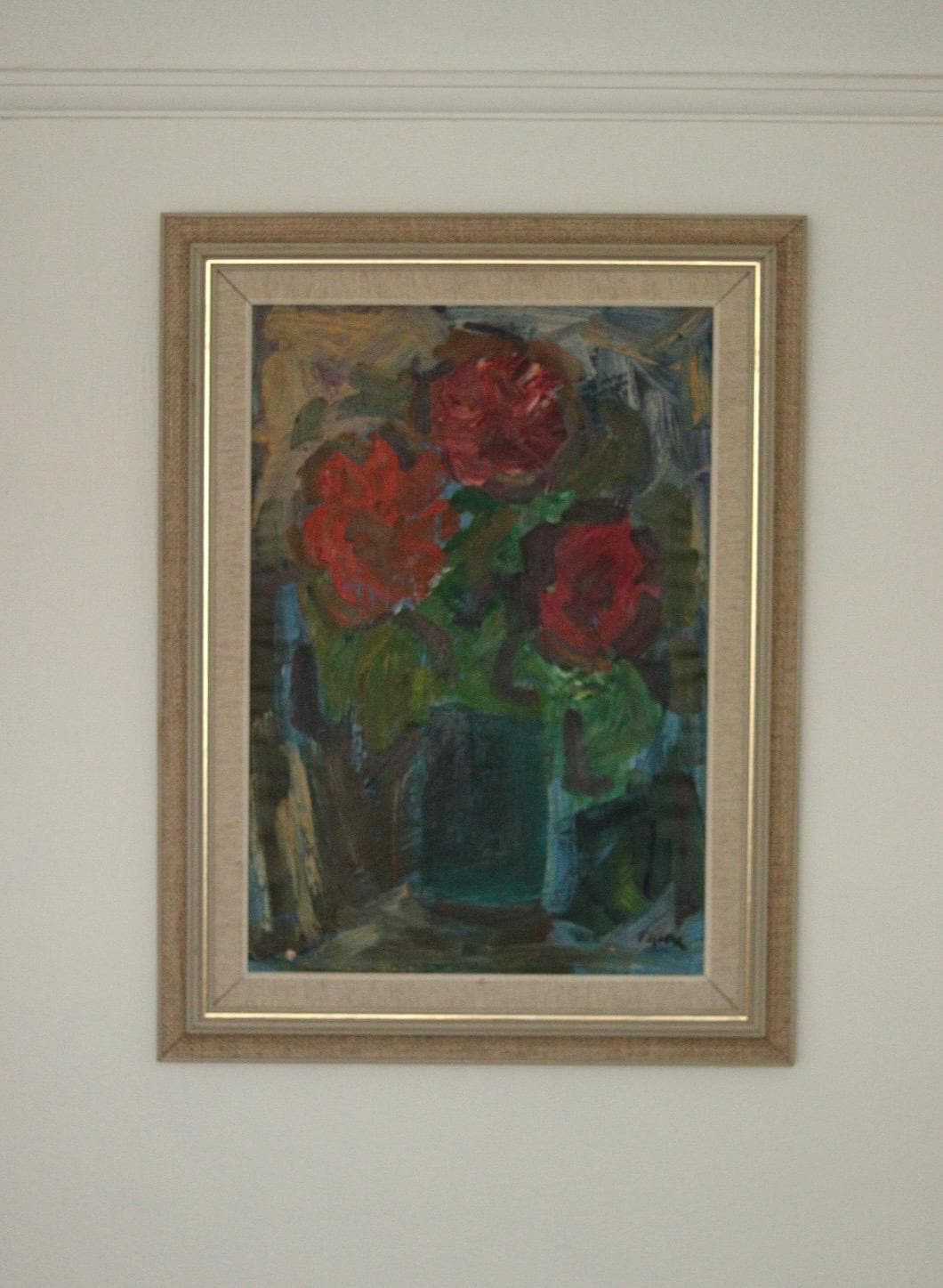 “Still Life with Vase” by Gösta Falck