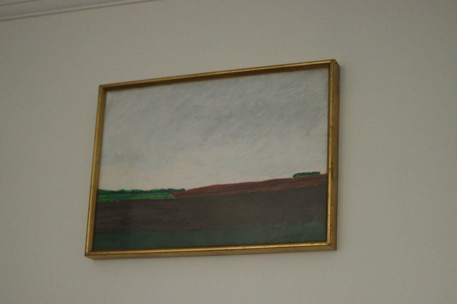 Original Mid-Century Swedish Watercolour On Paper – “Morning” by POA 78