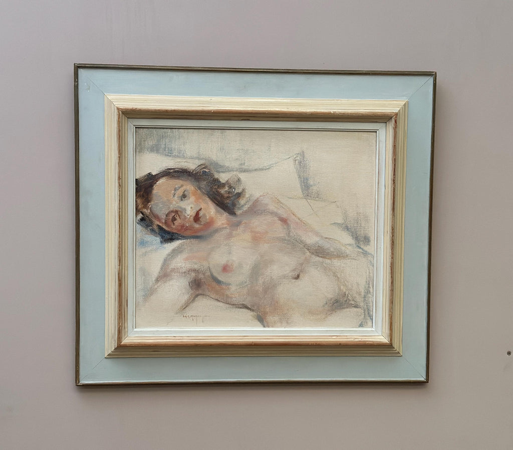 “Reclining Nude Woman” by Erik Magnusson