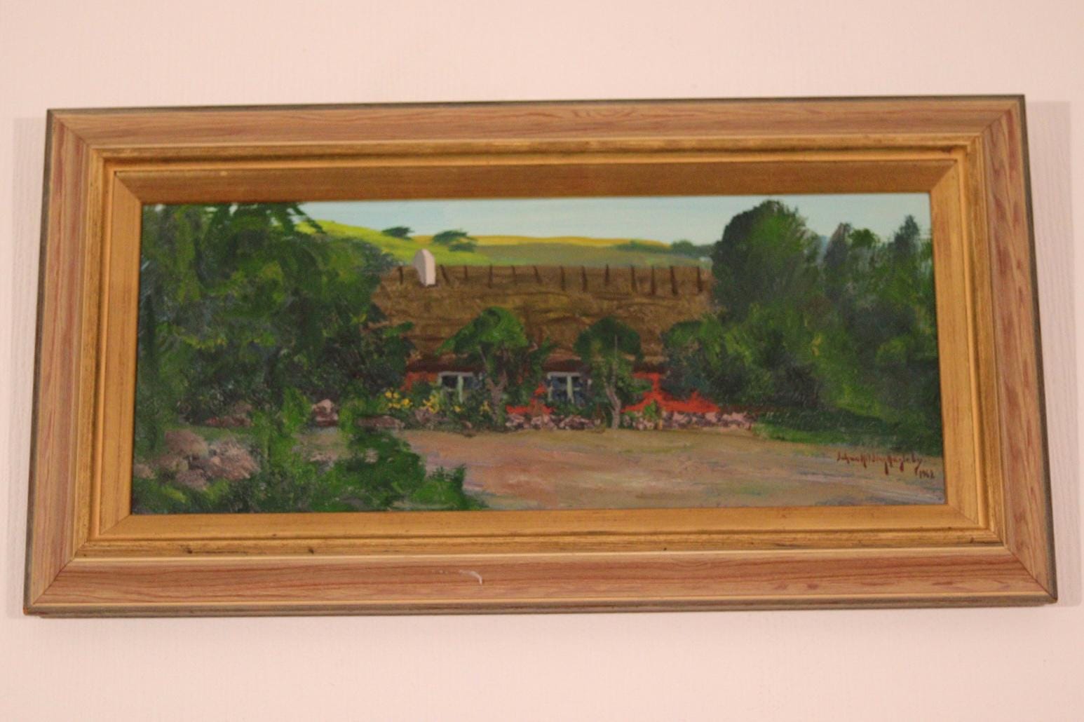 “Thatched Roof” by Johan Hilding Hägleby