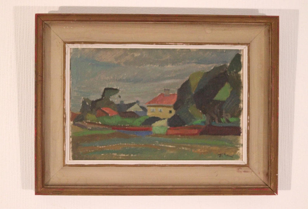 “Landscape with House” by Juho Suni