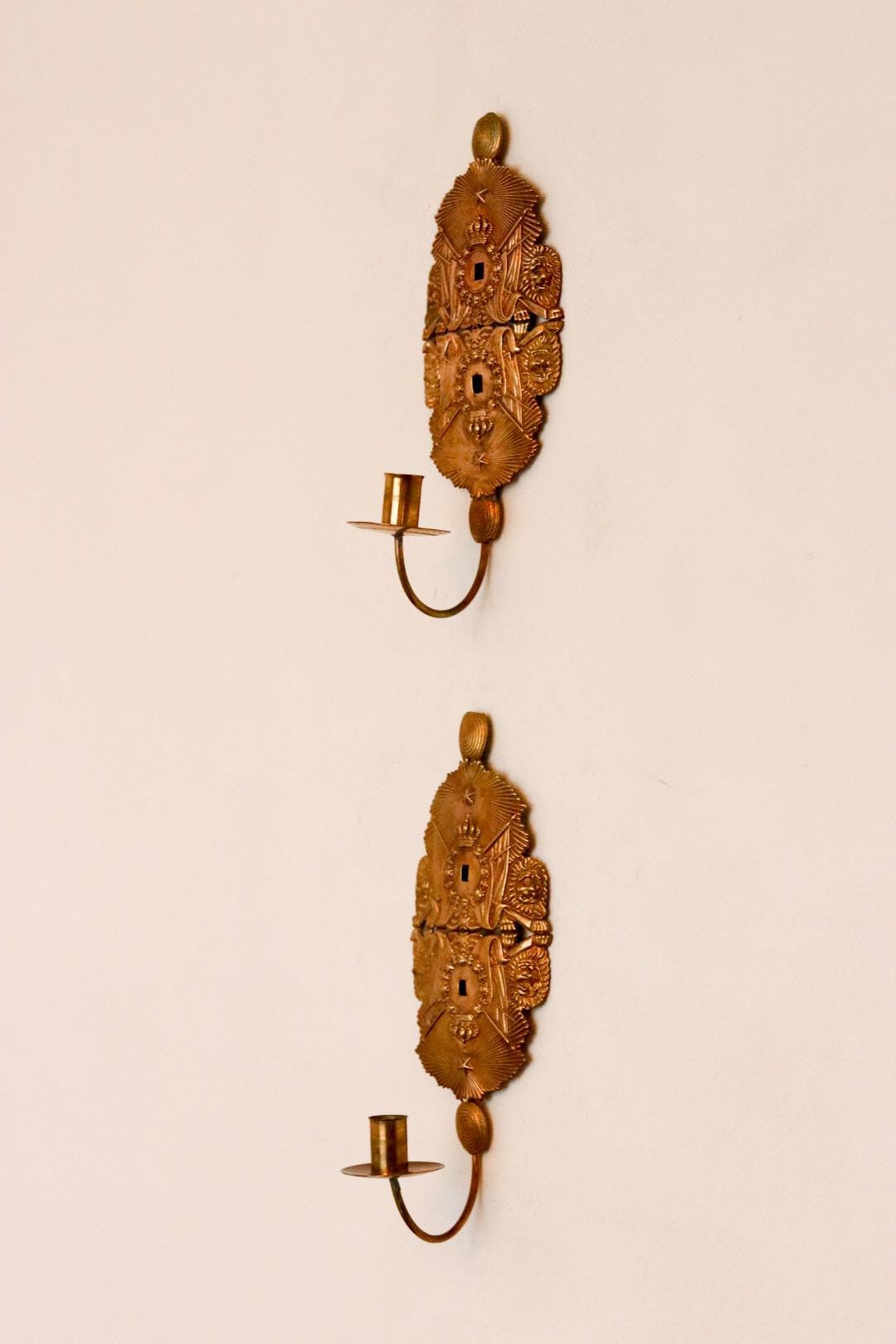 Pair of Mid-Century Swedish Sconces