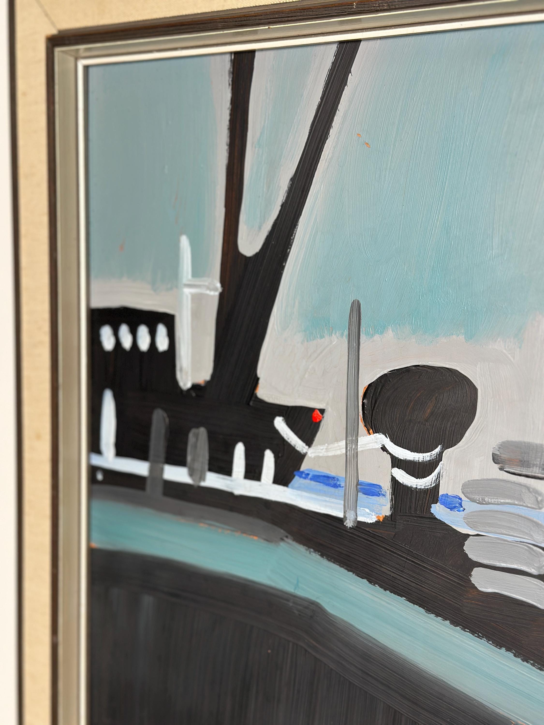 “Midnight Harbour” by BERTIL SJÖBERG