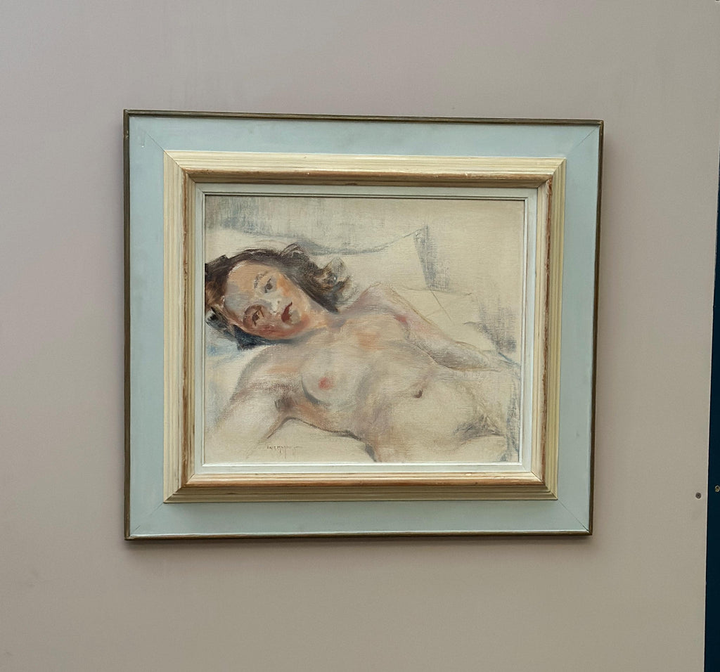 “Reclining Nude Woman” by Erik Magnusson