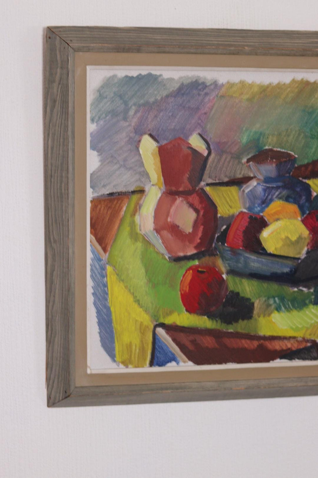 “Kubisk Jug and Fruit” by Bror Göransson