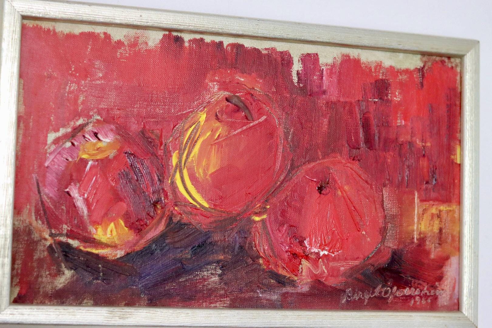 "Still Life Apples" by Birgit Öfverström