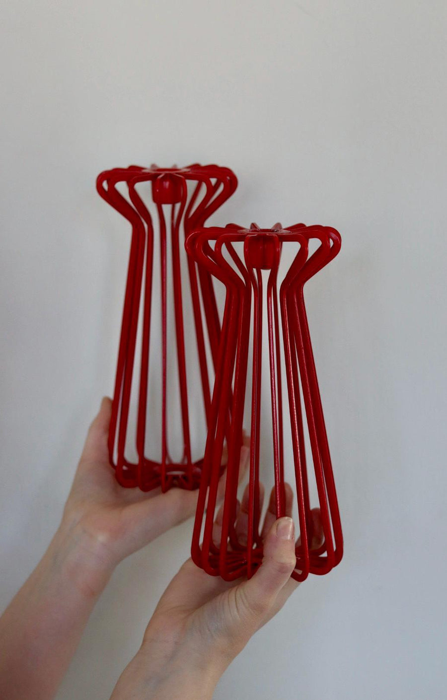 Pair of Vintage IKEA Metal Candle holders