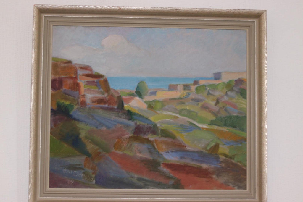 “Coastal Landscape” by Carl Deelsbo