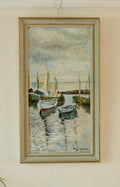 "Boats in the Harbour" by Stig Aspelin