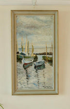 "Boats in the Harbour" by Stig Aspelin
